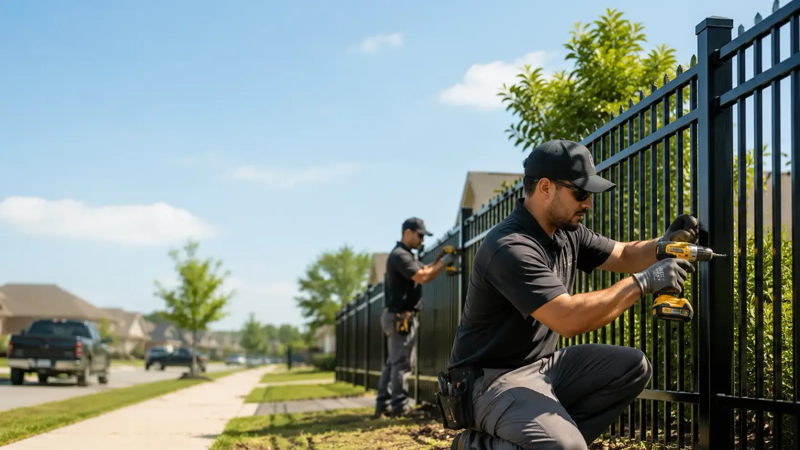 Metal Fence Installation in Walker, IA